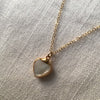 Mother of Pearl Heart Necklace