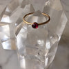Gemstone Stack Ring with 14k Gold Filled Band
