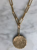Mix of Gold Disc Necklace