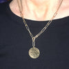 Mix of Gold Disc Necklace