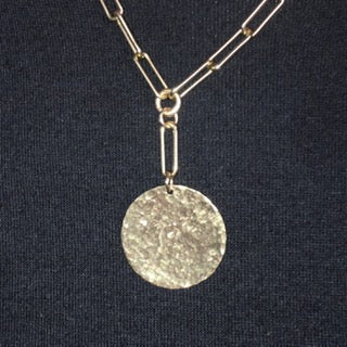 Mix of Gold Disc Necklace